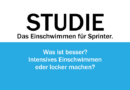 Einschwimmen für Sprinter: Race-Pace oder Ausdauer? Was ist besser? Einschwimmen für Sprinter: Race-Pace oder Ausdauer? Was ist besser?