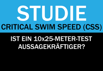 Studie: 10×25 Meter als Test für die kritische Schwimmgeschwindigkeit?
