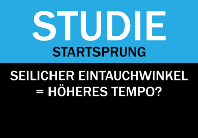 Studie: Schräger Eintauchwinkel beim Start von Vorteil?