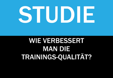 Studie: Trainingsqualität verbessern!