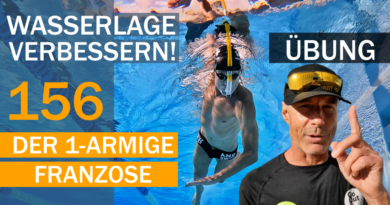 Tipp #156: Wasserlage-Übung „1-armiger Franzose“