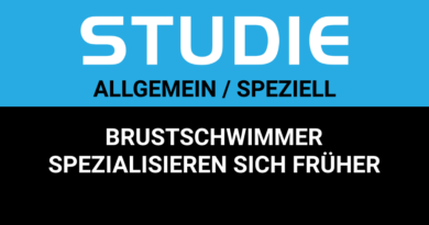 Studie: Frühere Spezialisierung bei Brustschwimmern