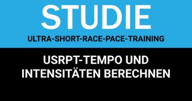 Studie: USRPT-Tempo und Intensitäten berechnen