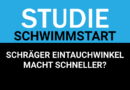 Studie: Schräger Eintauchwinkel beim Start schneller?