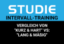 Studie: Kurz und intensiv oder besser lang und mäßig trainieren?