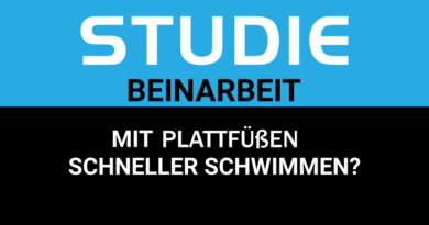 Studie: Plattfüße im Schwimmsport von Vorteil?
