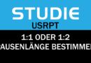 Studie: USRPT-Pausenlänge 1:1 oder 1:2?