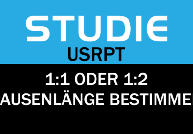 Studie: USRPT-Pausenlänge 1:1 oder 1:2?