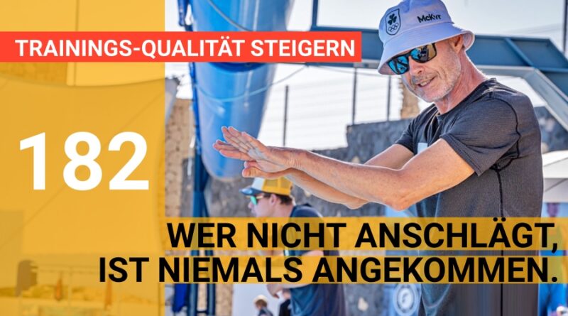 Tipp #182: Besser & effektiver trainieren – mit Anschlag!