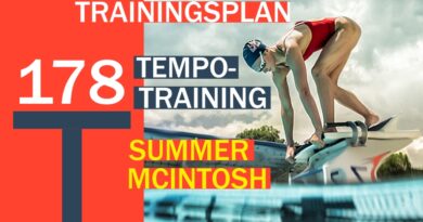 Trainingsplan #178: Tempo-Einheit von Olympiasiegerin Summer McIntosh , 3.200m