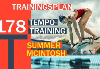 Trainingsplan #178: Tempo-Einheit von Olympiasiegerin Summer McIntosh , 3.200m