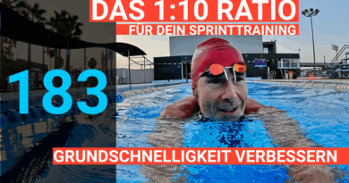 Tipp #183: Das wichtige 1:10-RATIO für maximales Schwimmtempo