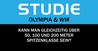 Studie: Transfer-Leistungen über 50, 100 und 200 Meter