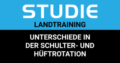Studie: Unterschiede in der Schulter- und Hüftrotation