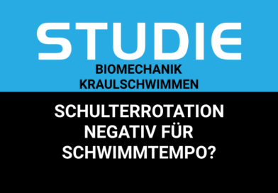 Studie: Schulterrotation korreliert negativ mit Schwimmgeschwindigkeit