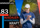 Trainingsplan #183: AUSDAUER – Pacing & Widerstandskraft entwickeln, 3.300m