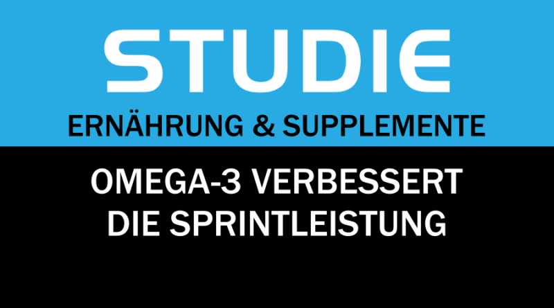 Studie: OMEGA-3-Supplement verbessert das Schwimmtempo